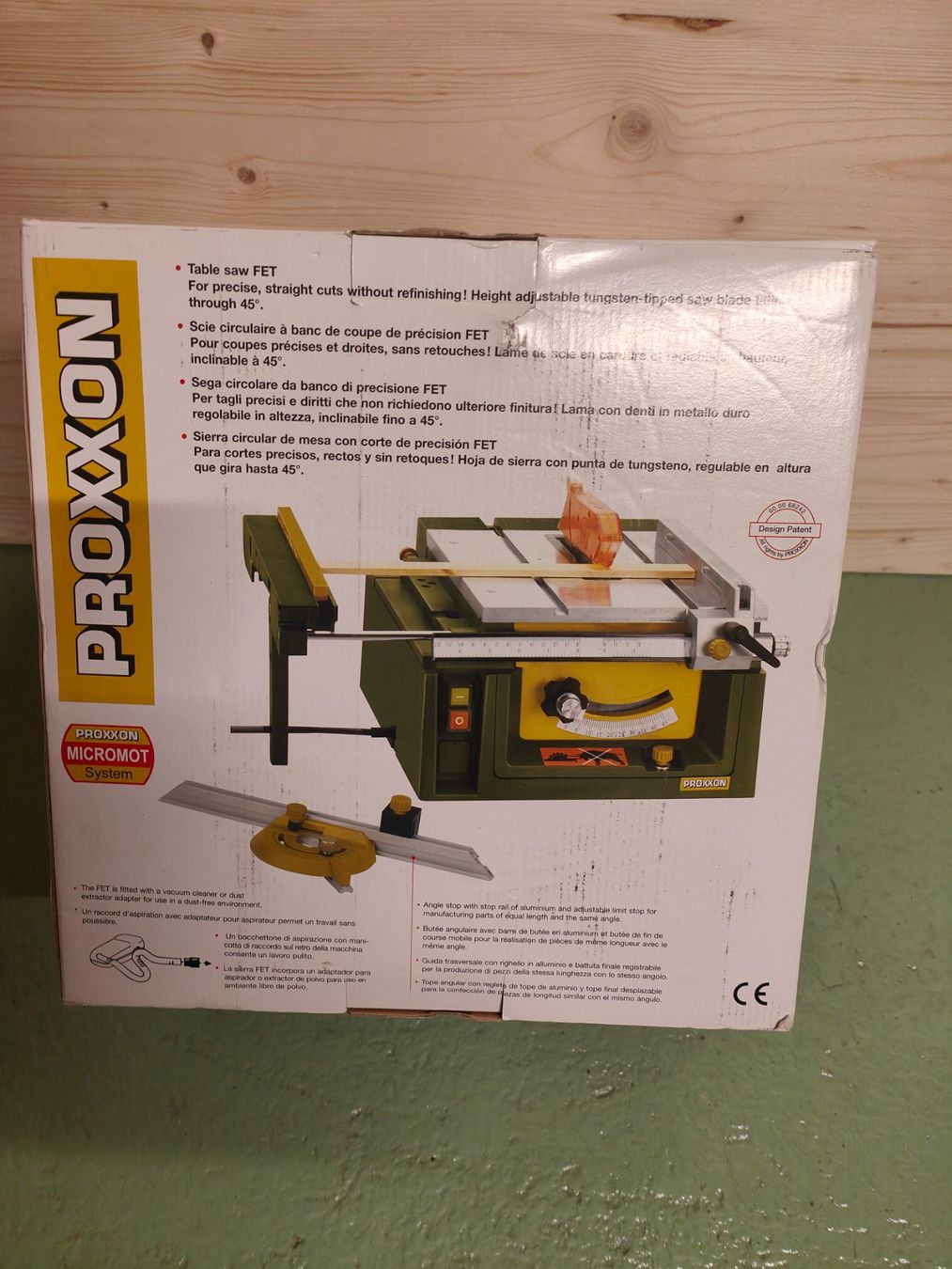Proxxon Tutte le macchine: proxxon tischkreissäge – Nuovo (secondo la descrizione) da Schöftland venduto da magicX01 3