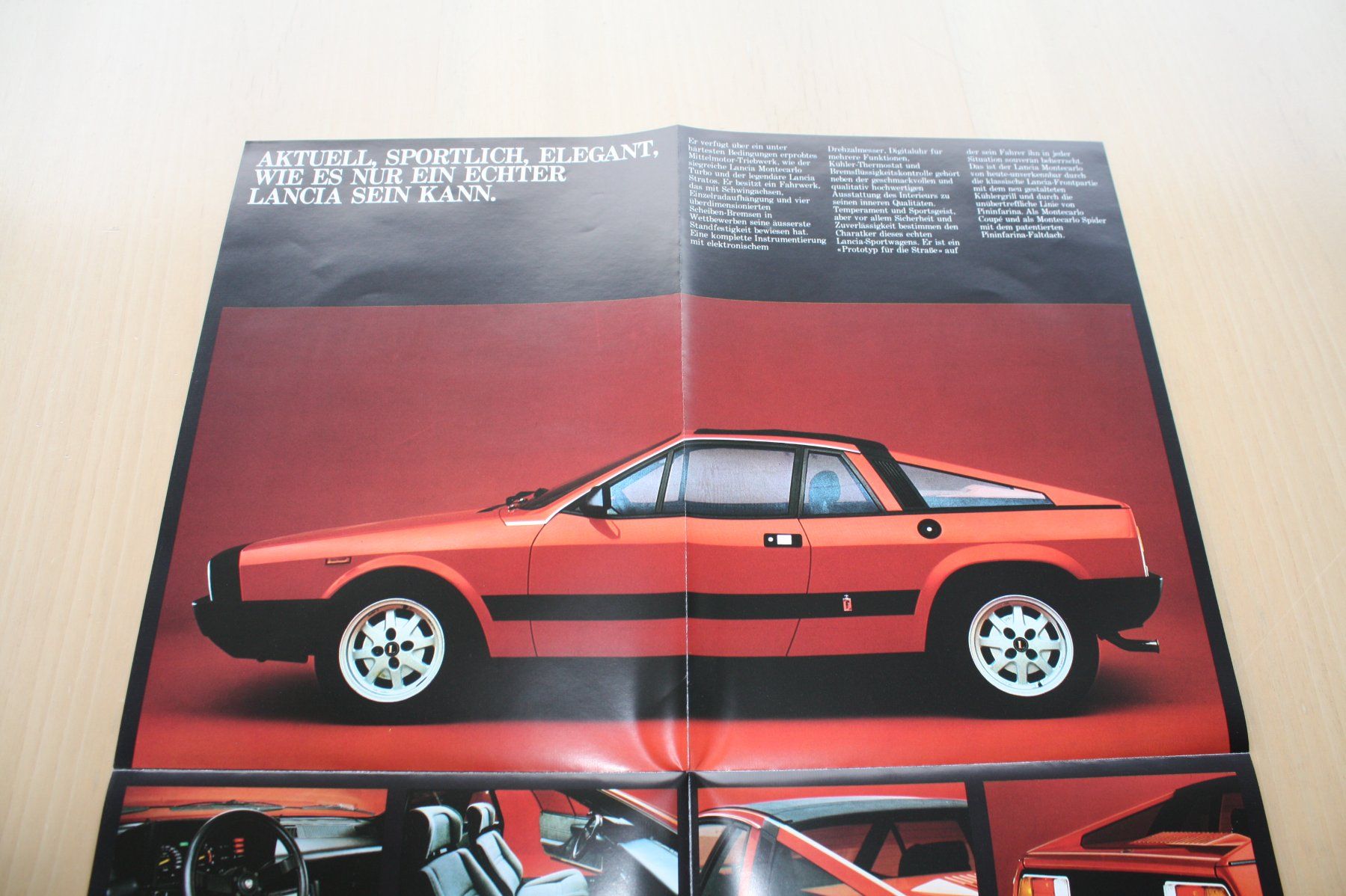 Lancia Documenti: Lancia Beta Montecarlo Prospekt – Usato da Wikon venduto da erwin400 2
