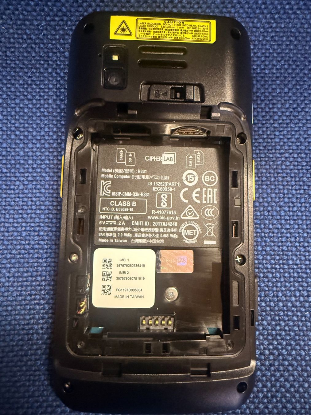 Notebook: CipherLab RS31 Series Touch Mobile Computer – Usato da Pfäffikon SZ venduto da ELMAdiscount 4