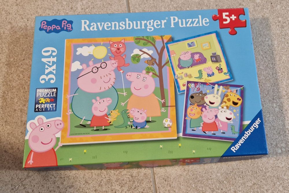 Ravensburger - Puzzle Enfant - Puzzles 3x49 p - Le monde merveilleux