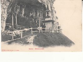 Wildkirchli 1926, mit ST Aescher