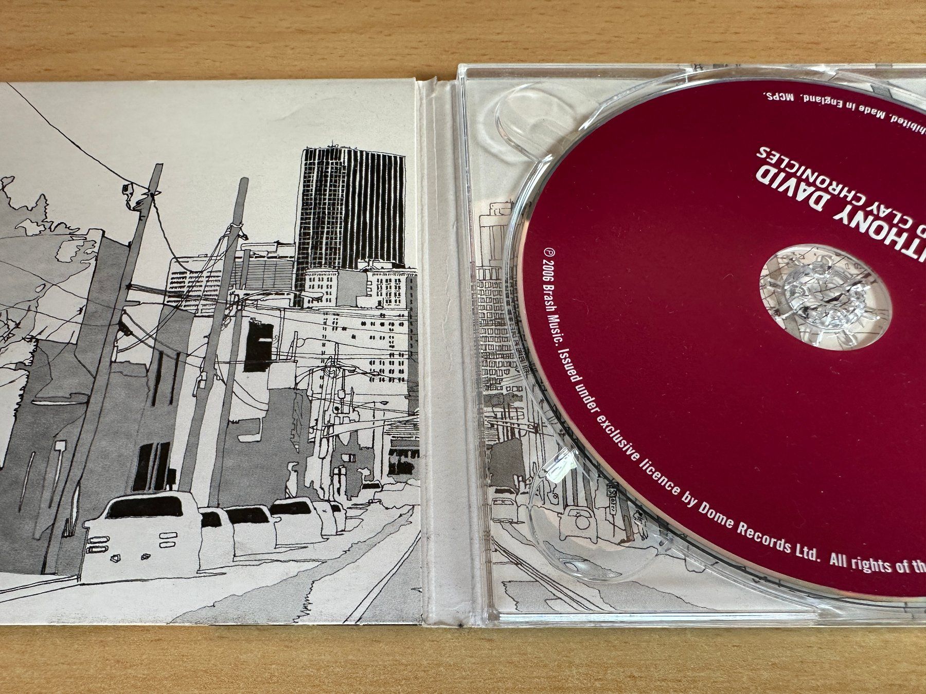 CD: Anthony David – The Red Clay Chronicles – Usato da Rikon im Tösstal venduto da Alpenmutz 2