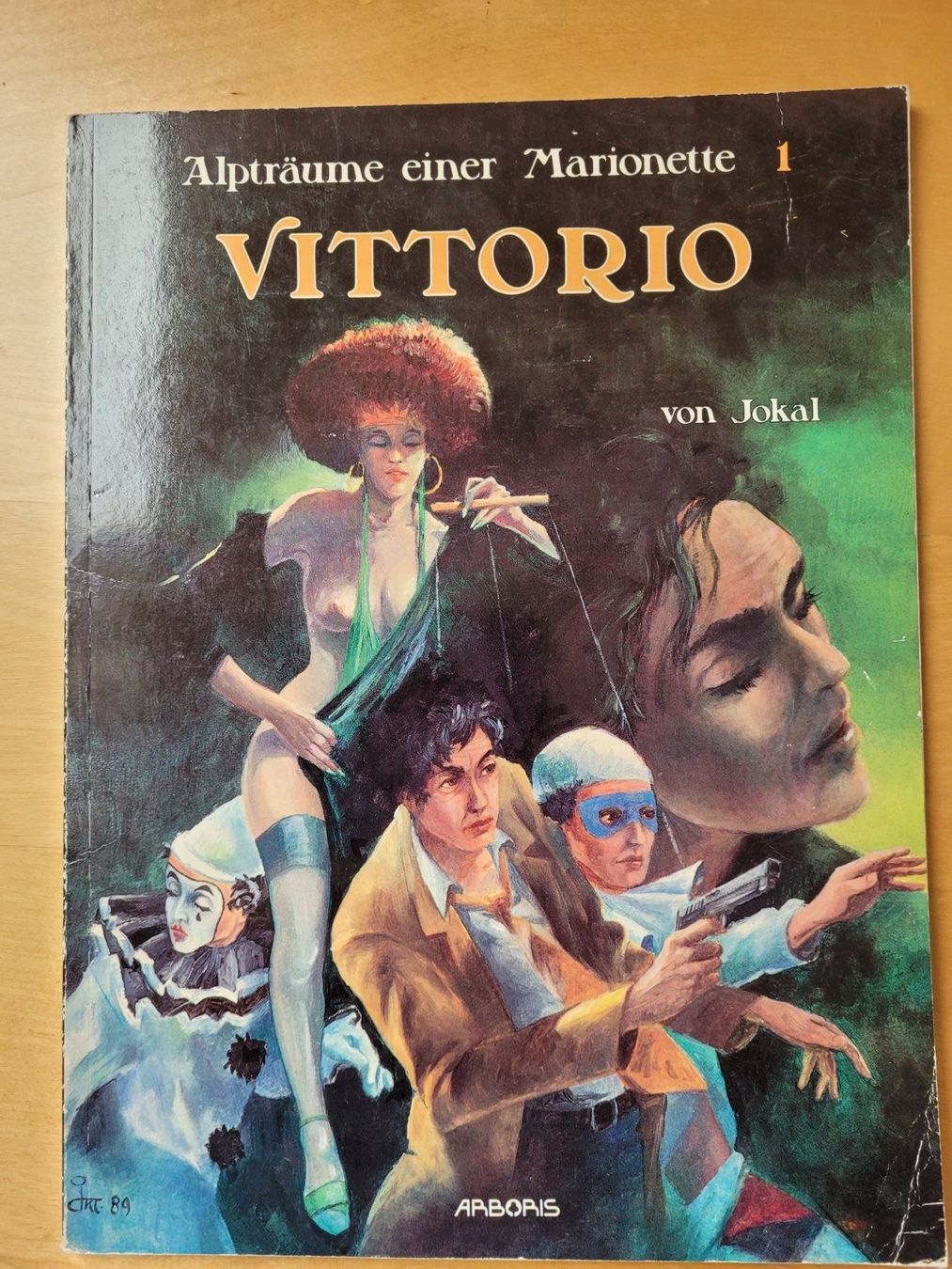 Fumetti: ALPTRÄUME EINER MARIONETTE - VITTORIO – Usato da Neftenbach venduto da Mador6