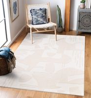 Riesig!! 240x340 Moderner Teppich Boho Skandi 3D Optik NEU