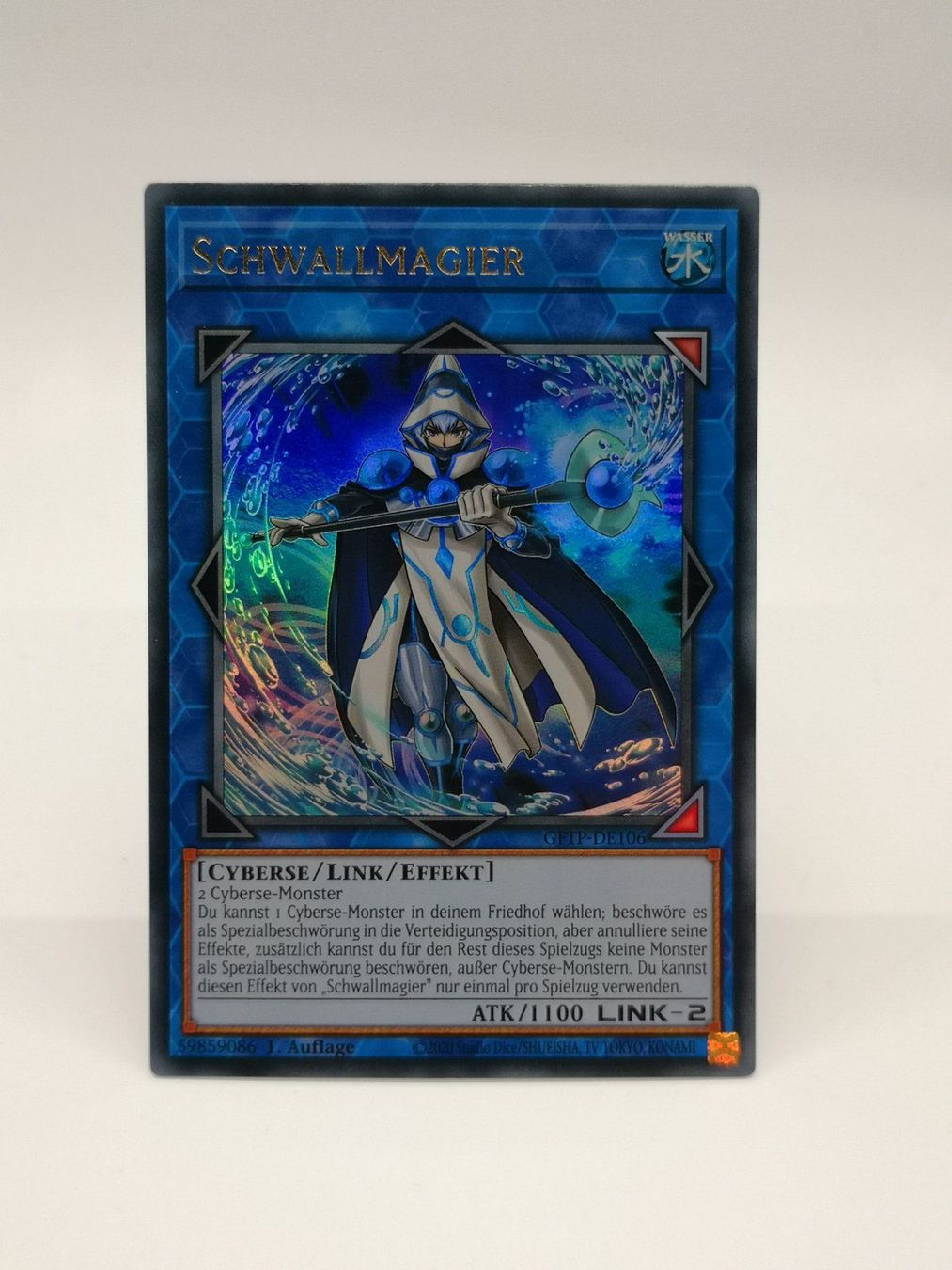 Yugioh Sammelbilder & Trading cards: YU-Gi-Oh Schwallmagier GFTP-DE106 – Neu (gemäss Beschreibung) aus Zofingen von gerrymovie93