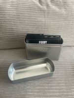 FOOBY Rezeptbox Metall mit Karten guter Zustand