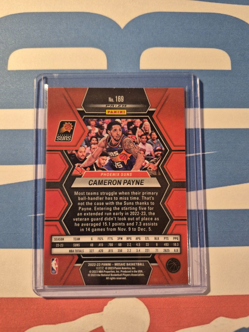 Panini Carte collezionabili: NBA Cameron Payne Phoenix Suns – Usato da Treiten venduto da Sauber73 1