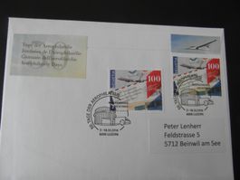 doppelseitiger Brief 50. Tage Aerophilatelie + 50 Jh ProAero