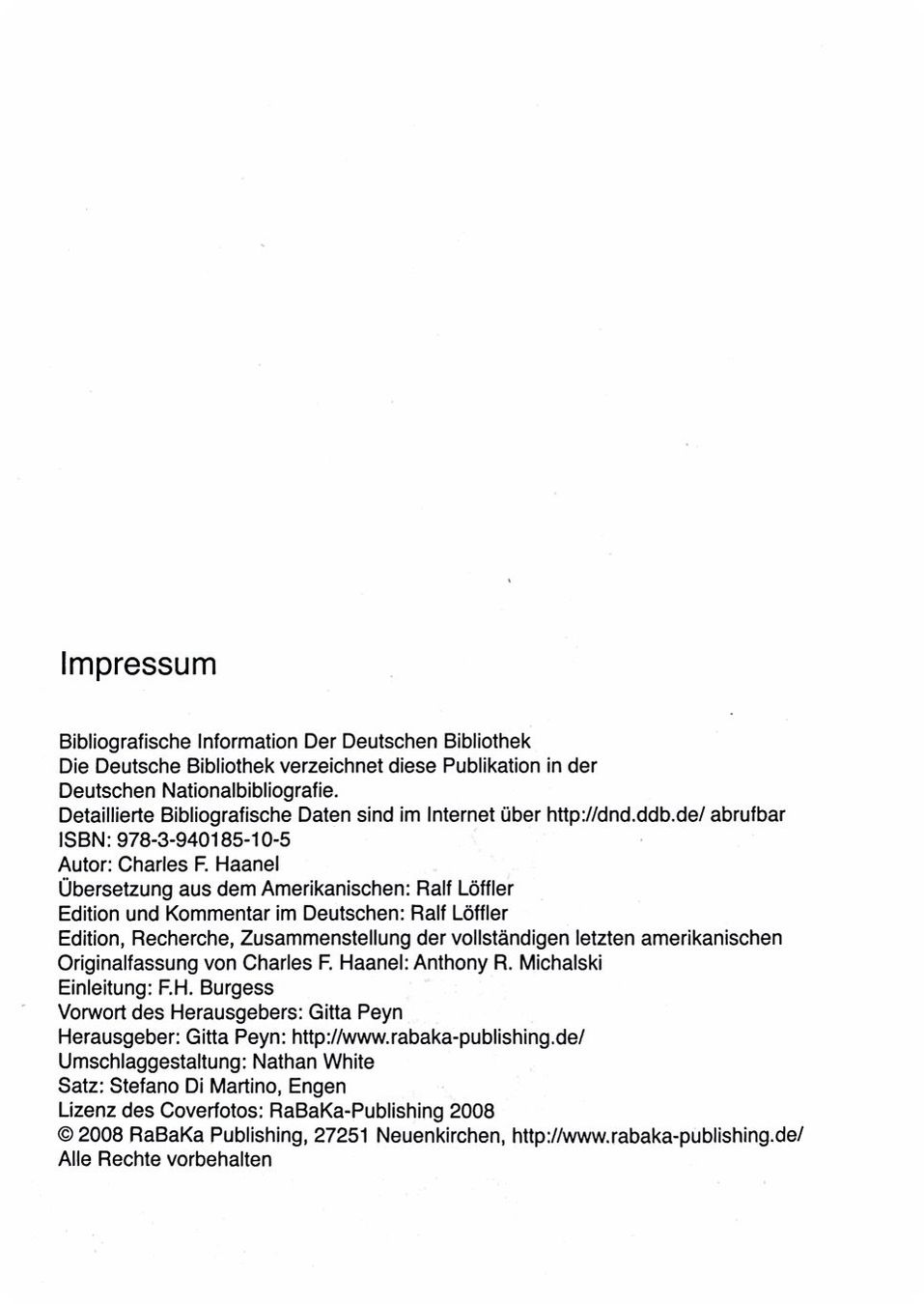 Libri: Haanel Charles F., Das Master Key System – Nuovo (secondo la descrizione) da Sarnen venduto da Livres 2