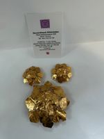 YSL Set Brosche und Ohrringe