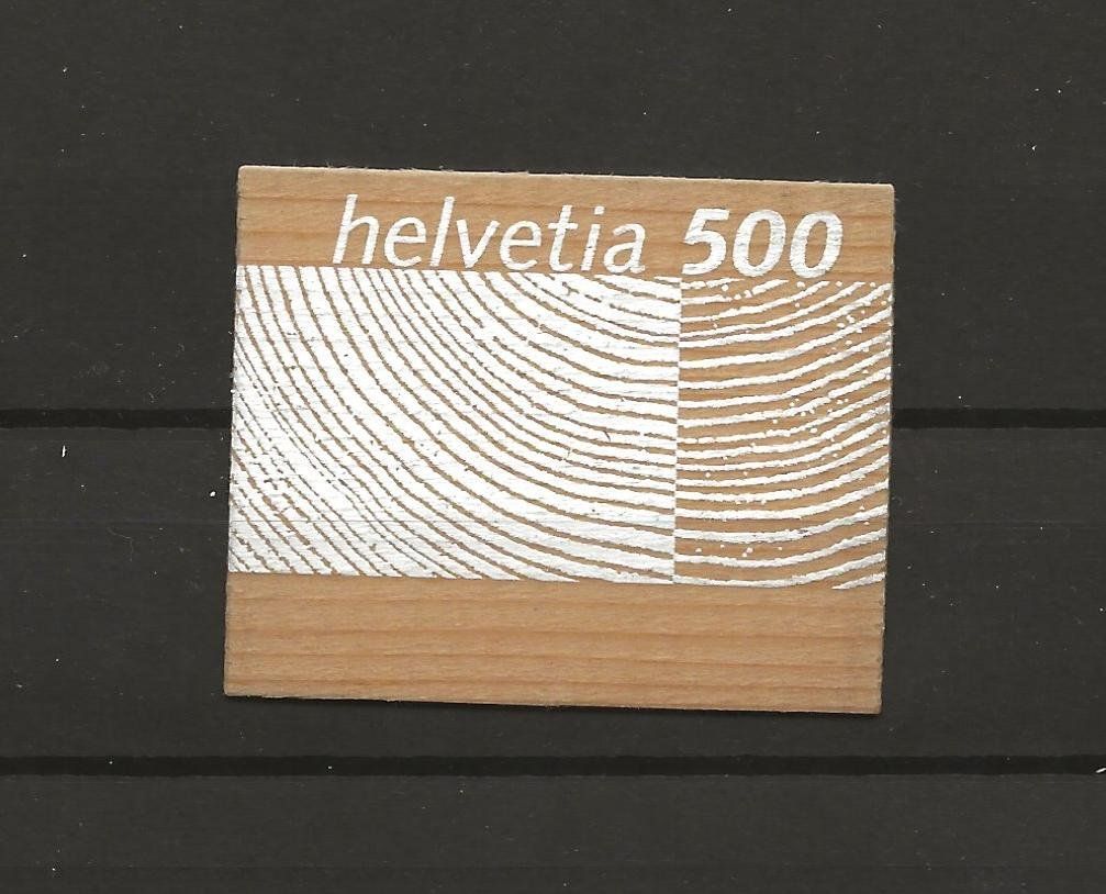 Tutti i francobolli: Suisse 2004 - Timbre en bois ** – Nuovo (secondo la descrizione) da Bussigny venduto da jacky1953