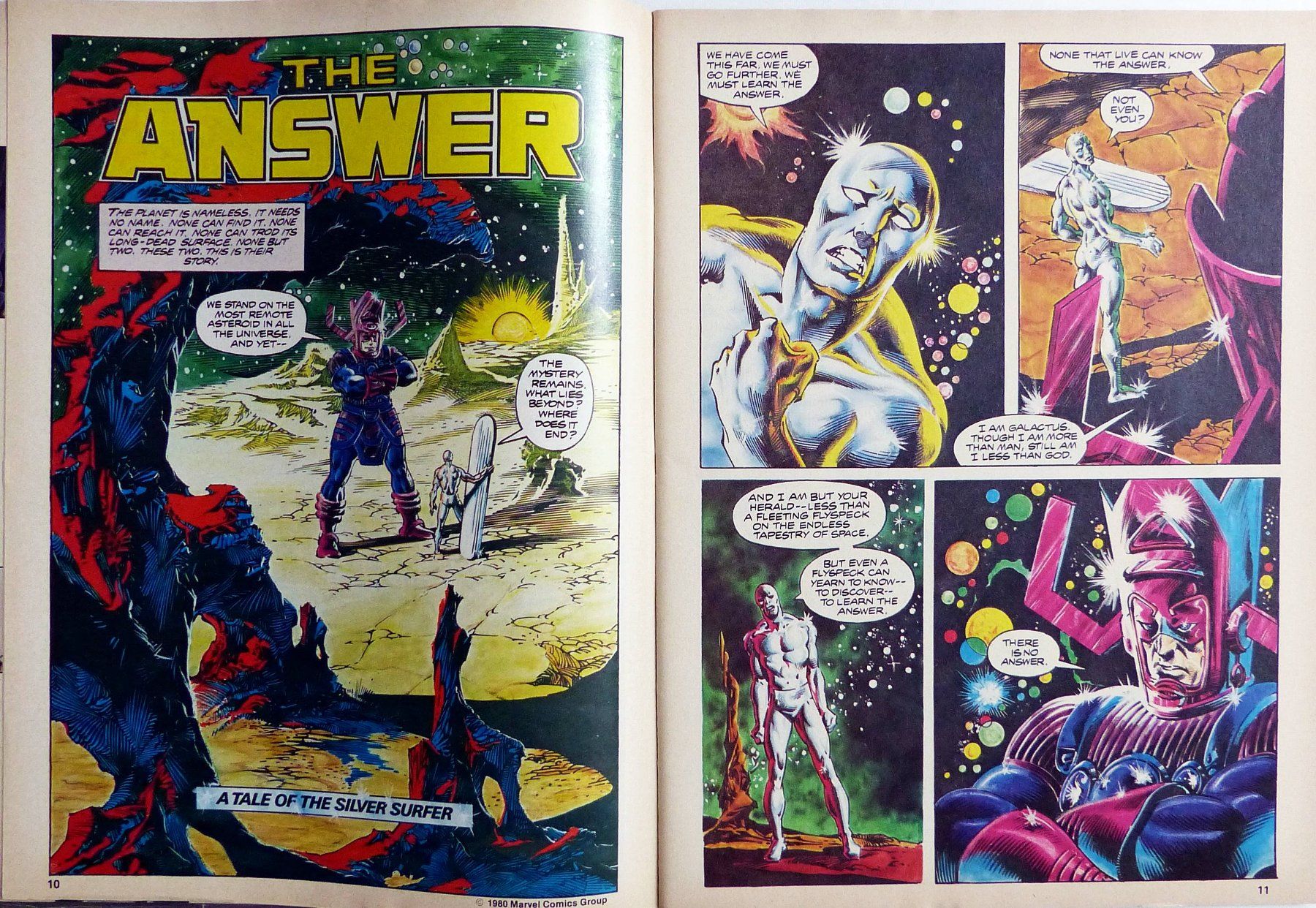 Comics: EPIC ILLUSTRATED #1 GALACTUS & SILVER SURFER MARVEL 1980 – Gebraucht aus Lugano von YouWantUS 3