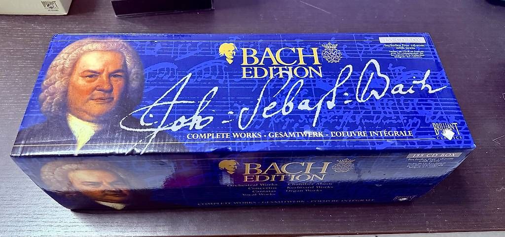 CDs: CD BACH opera completa – Neuf avec emballage d'origine à Biasca par dan_96w9 1