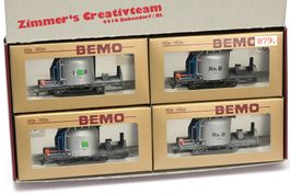 BEMO RhB 4er-Set «Mohrenköpfe», H0m, OVP, 4759 100