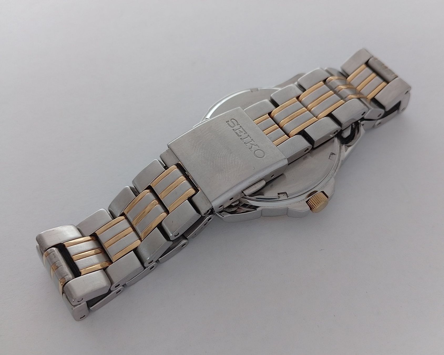Seiko Uhren: SEIKO SOLAR BICOLOR (REF. SNE094P1) – Gebraucht aus Basel von Givens_Watches 4