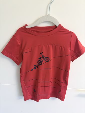 Vaude uv Kurzarmshirt gr. 98 rot