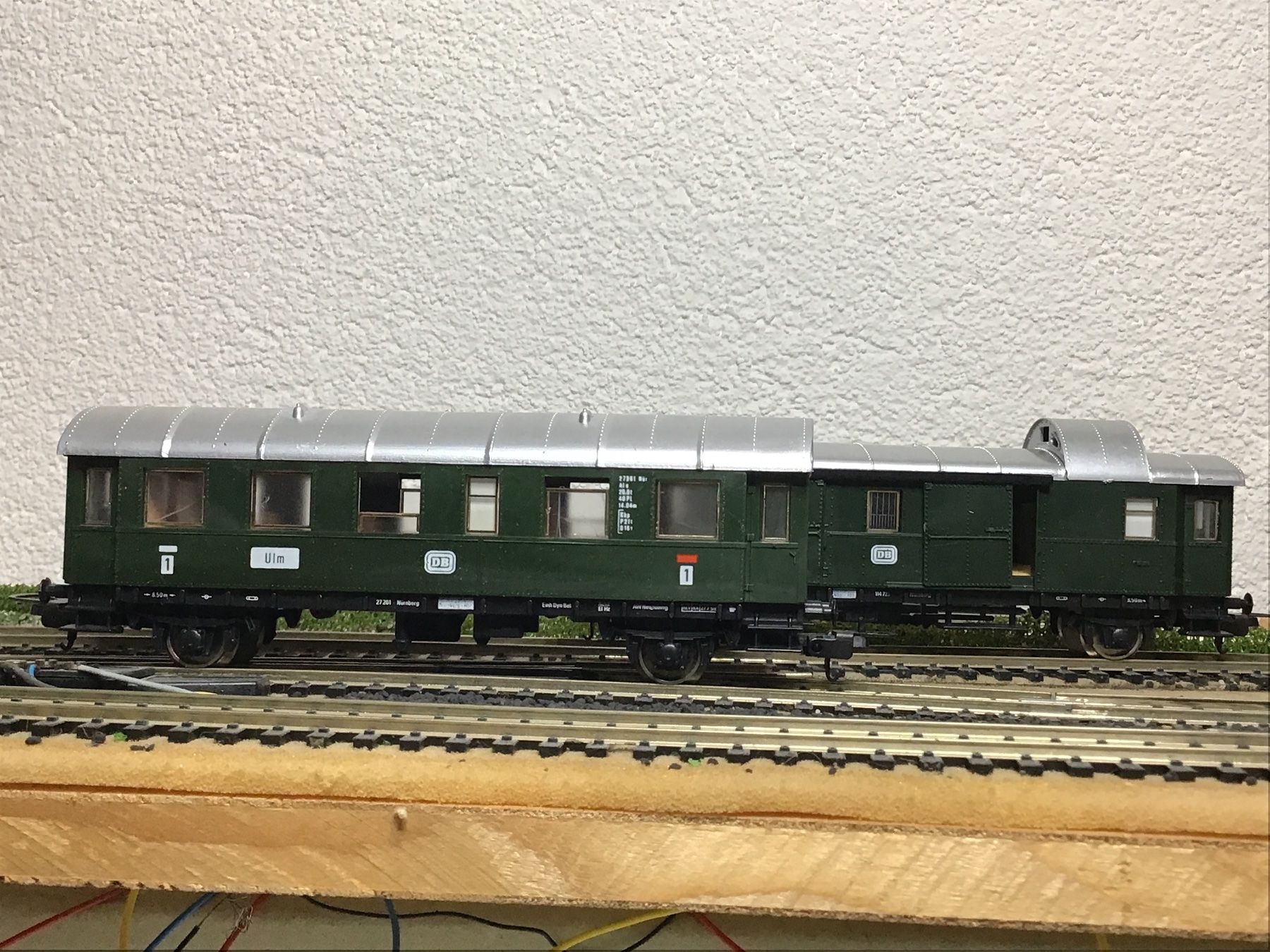Märklin Modellini di ferrovie: DB Donnerbüchsen H0 – Usato da Männedorf venduto da Spezial-Modelle