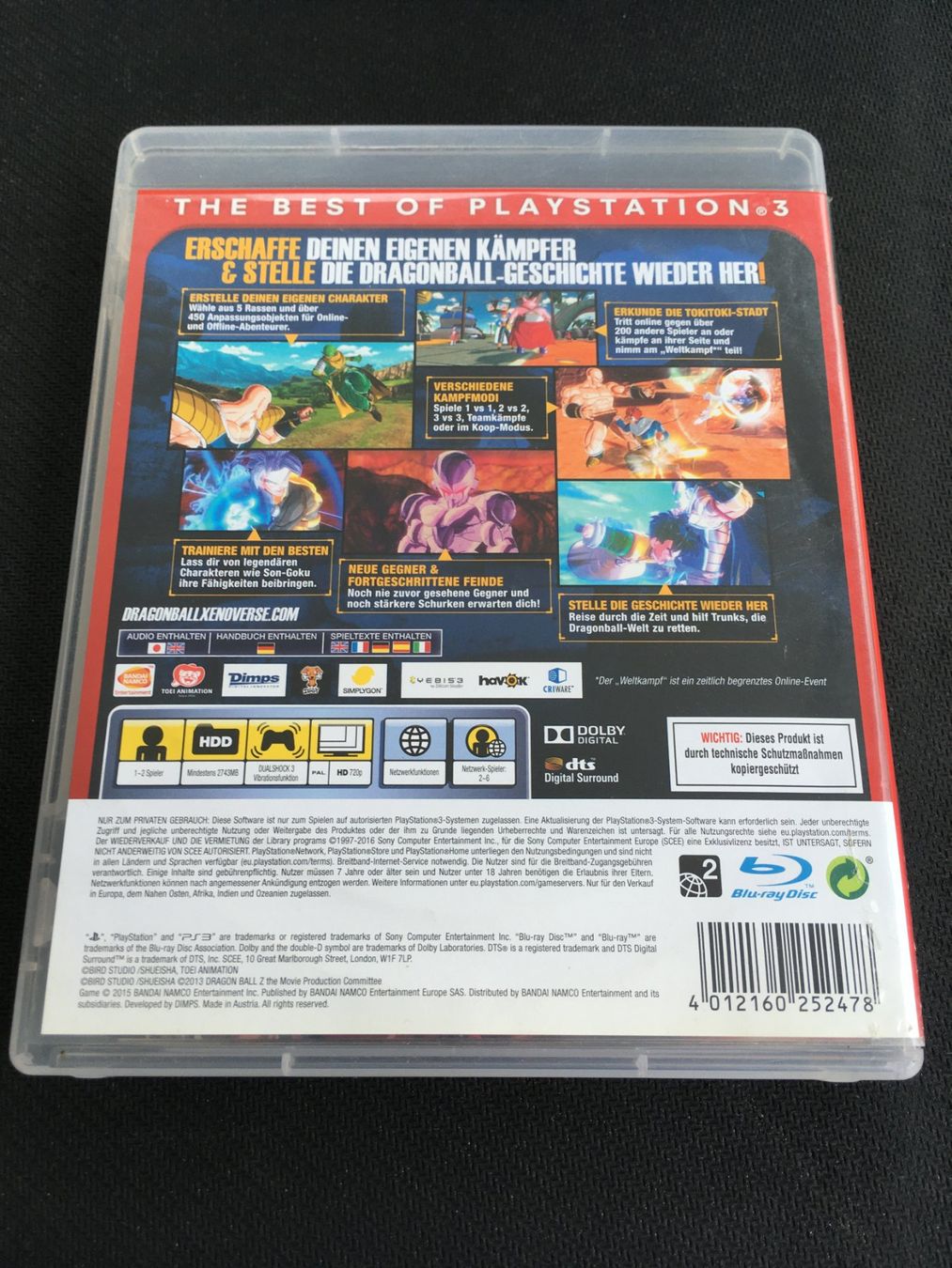 Sony Giochi: Dragonball Xenoverse XV - PS3 / Playstation 3 – Usato da St.Gallen venduto da sjosjo 1