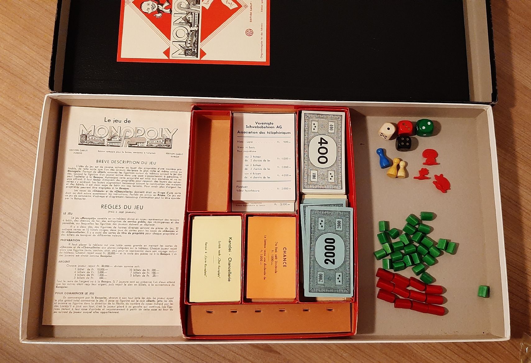 Carlit Jeux: Monopoly Spiel Alt Carlit – D'occasion à Münchwilen TG par schnugels 2