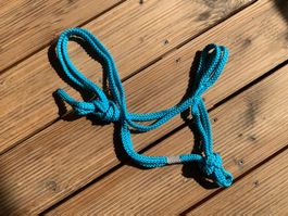 Pony (S) Knotenloses Halfter in Skyblue