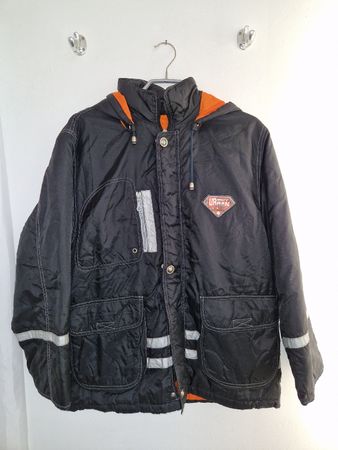 Winterjacke Urban Closer Grösse M schwarz orange