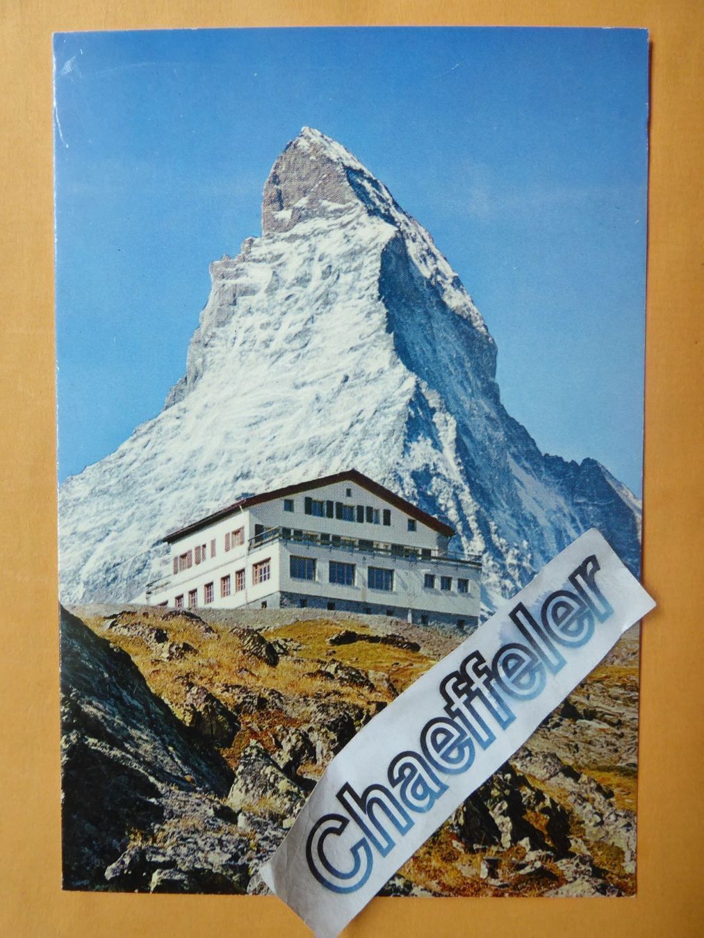 Cartoline postali: cs 6 1676 Zermatt, Hotel Schwarzsee mit – Nuovo (secondo la descrizione) da Zürich venduto da Chaeffeler