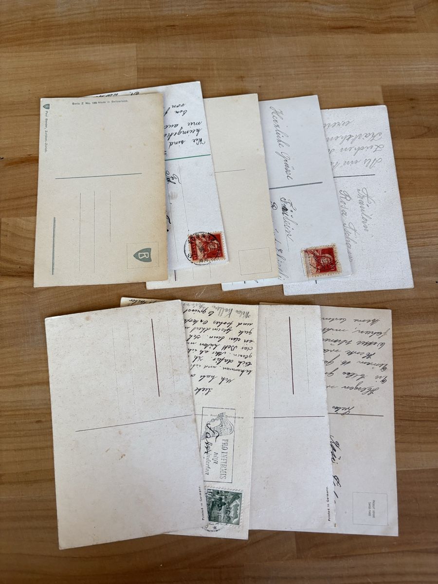 Cartoline postali: AK Sammlung mit Rosen Motiv – Usato da Rümlang venduto da Kartenpost1 1