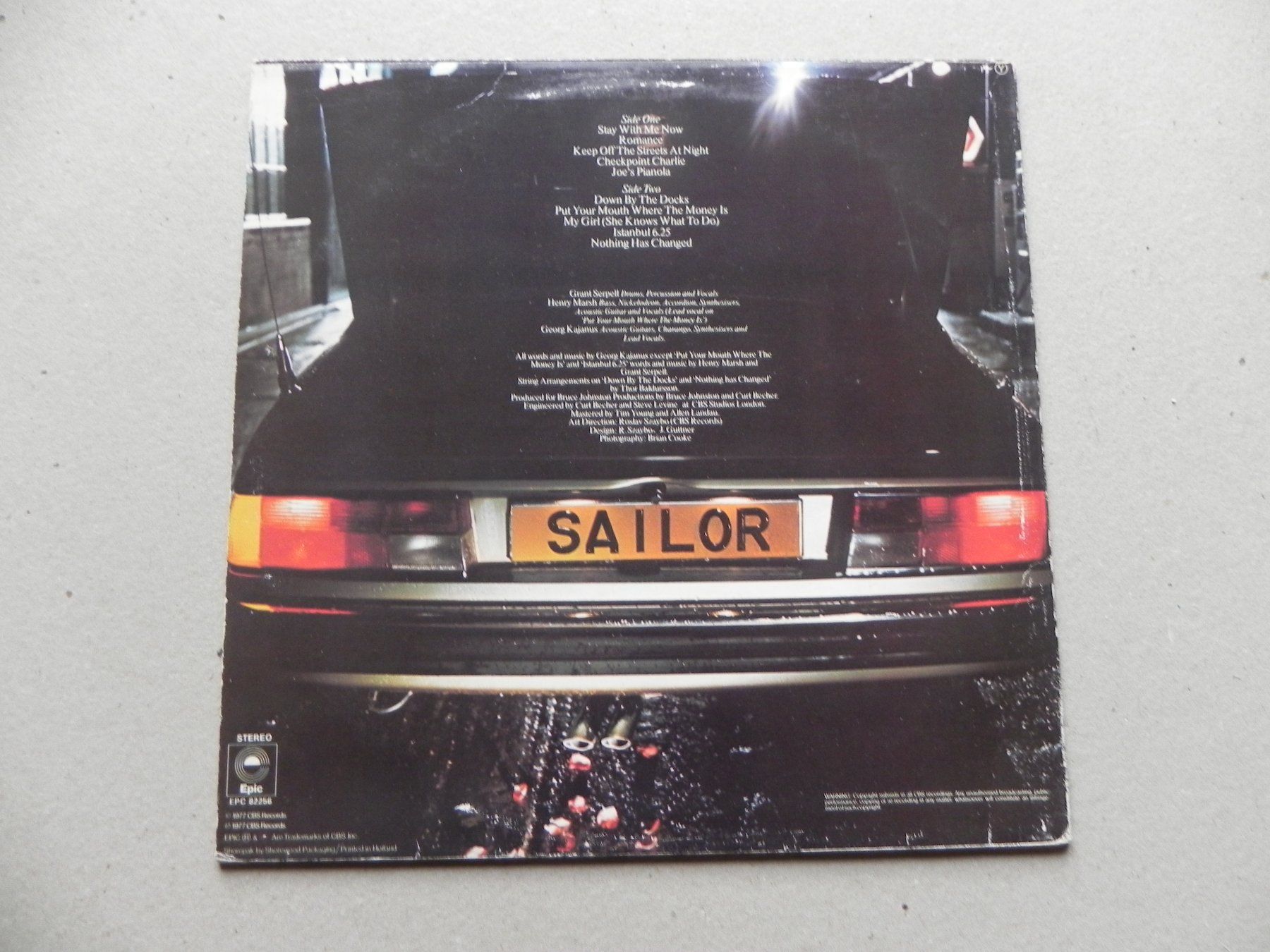 Schallplatten: LP brit. Pop Band Sailor 1977 Checkpoint – Gebraucht aus Siebnen von krimsie 1