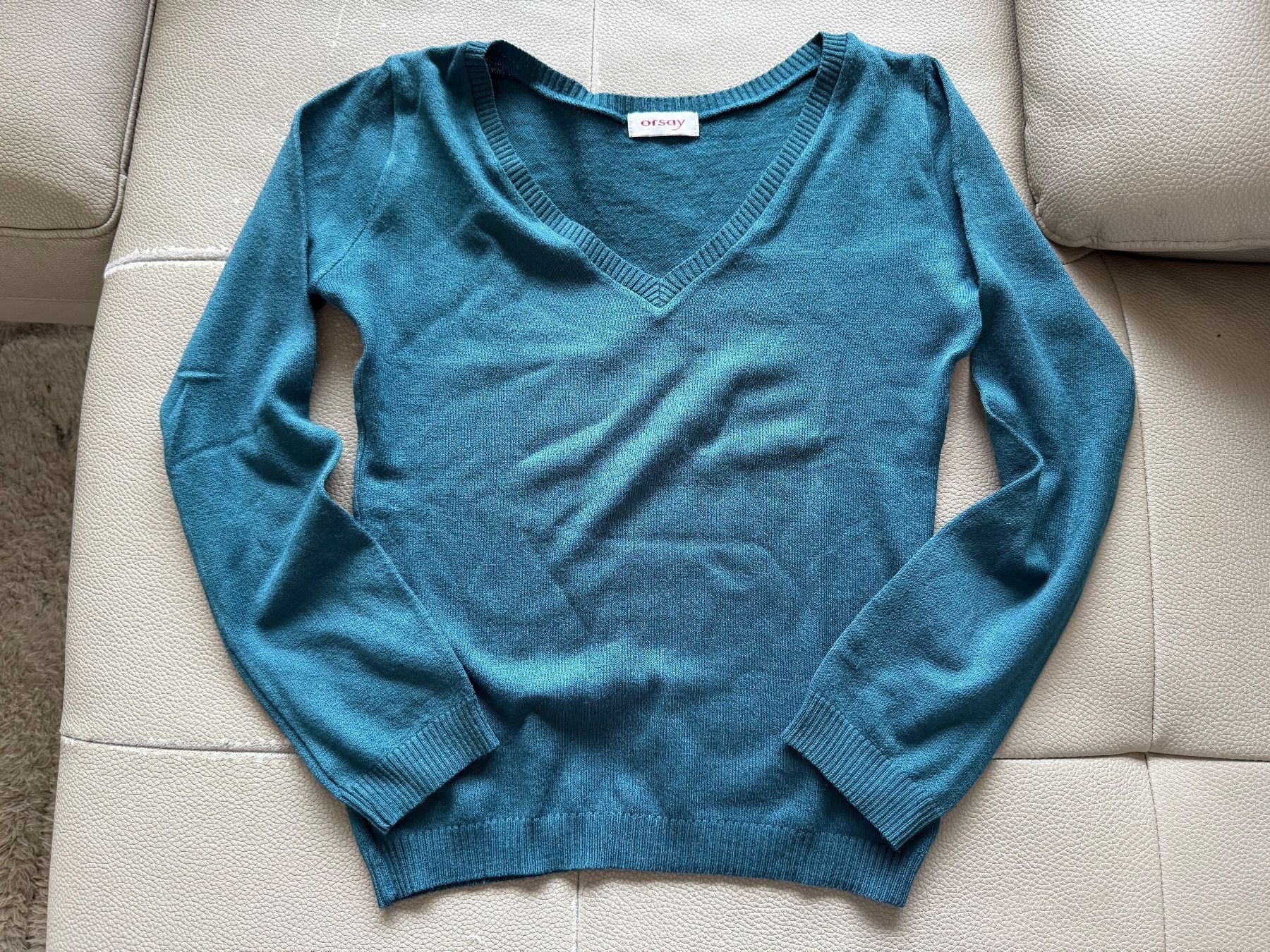 Lotti di vestiti: 5er Set Damenpullover, V-Ausschnitt, Gr. 34/XS – Usato da Schaan venduto da gemini_ 2