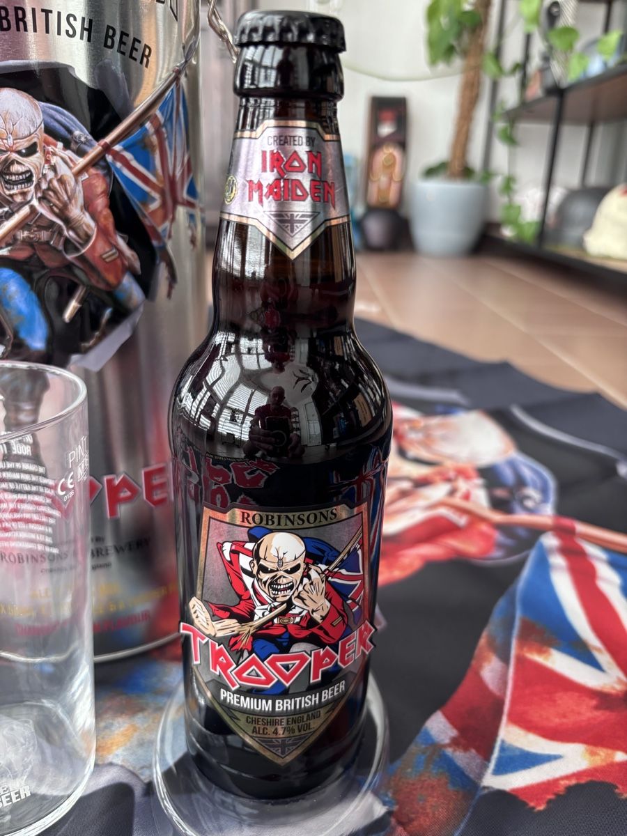 Spirituosen: Iron Maiden Trooper Beer Set – Neu und originalverpackt aus Gland von Pyar0211 7