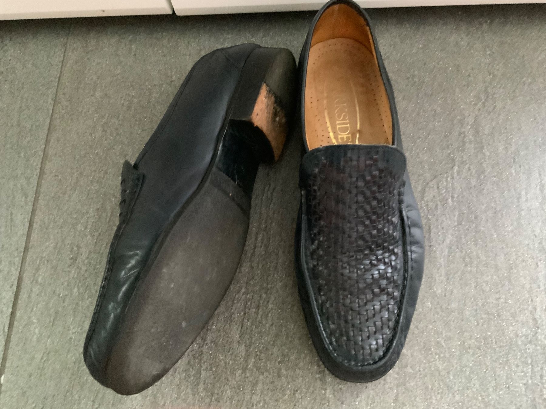 Herrenschuhe: Schwarze Lederschuhe Grösse 43 – Gebraucht aus Schübelbach von S1CH 1