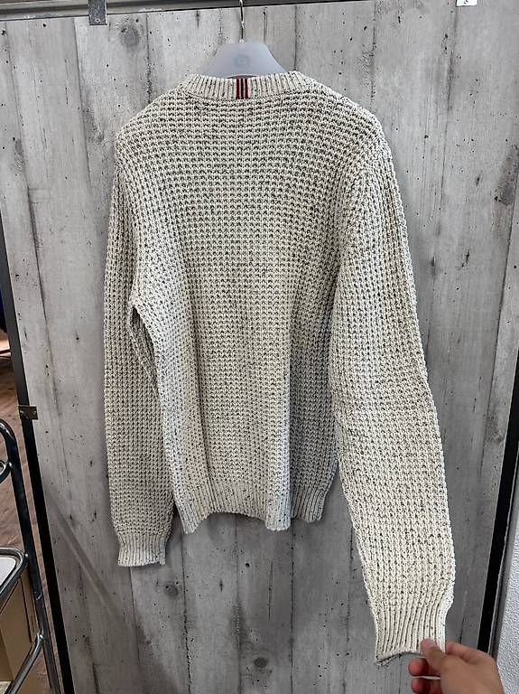 Maglioni & Felpe: Amundsen Oslo Herren Strickpullover Gr. L Creme Wollpullover – Usato da Sursee venduto da pilatus.sport 2