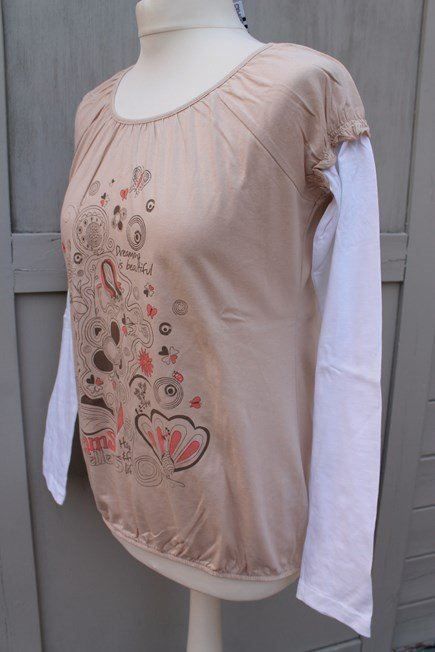 Tops: Sweat beige/blanc motifs Dreaming – Neuf (Voir description) à Agiez par chouchanelle 7