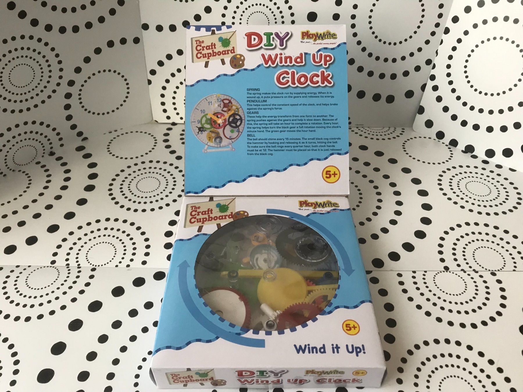 Orologi da terra & Orologi da parete: Technoline Mechanical Wall Clock Learning Kit - Toy - NEW ! – Nuovo e nell'imballaggio originale da Epalinges venduto da dream-watch 3