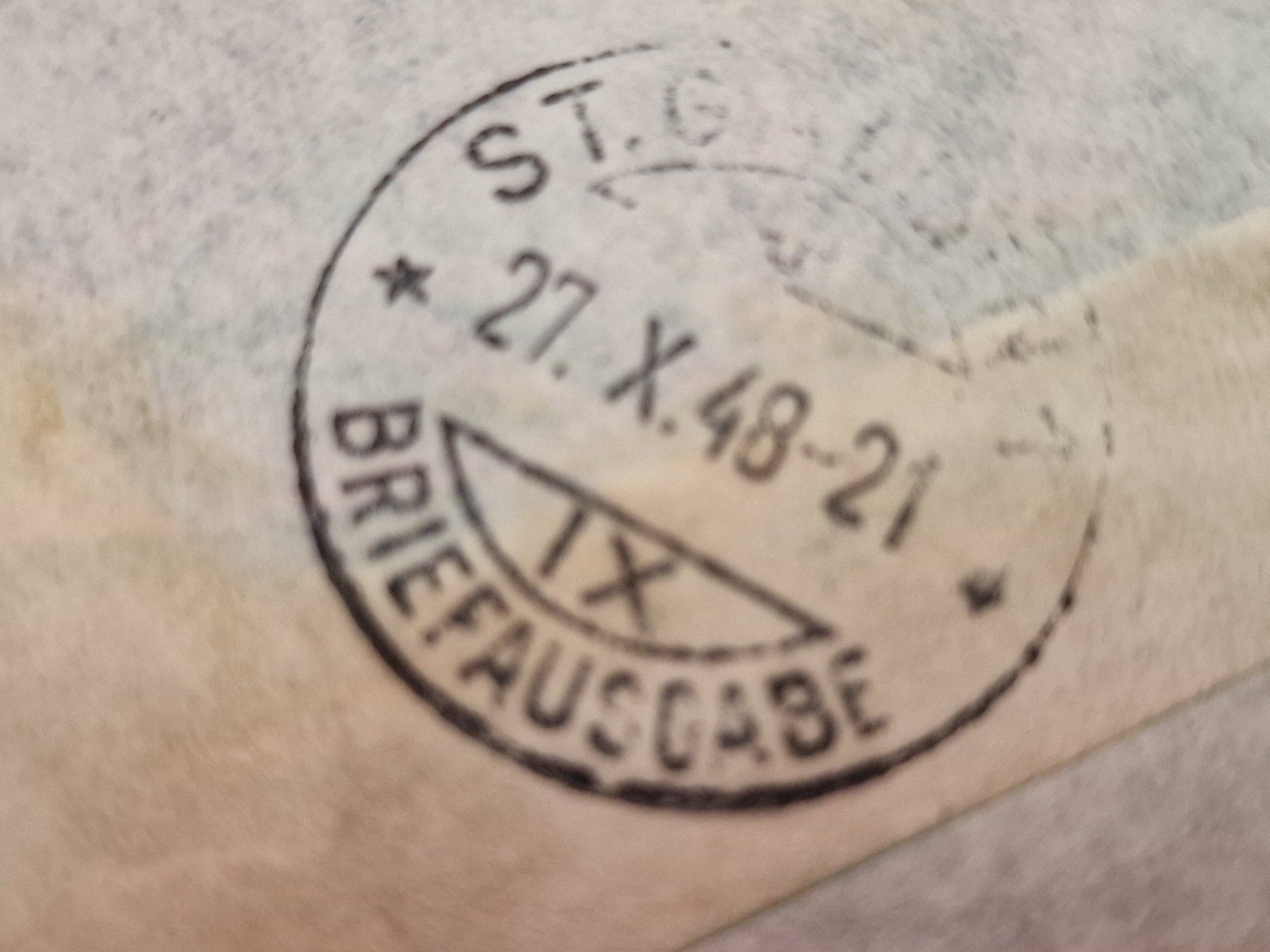 Tutti i francobolli: Rarer Bedarfs-Flugpostbrief Argentinien - St.Gallen – Usato da Aesch LU venduto da briefmarken.uray 6