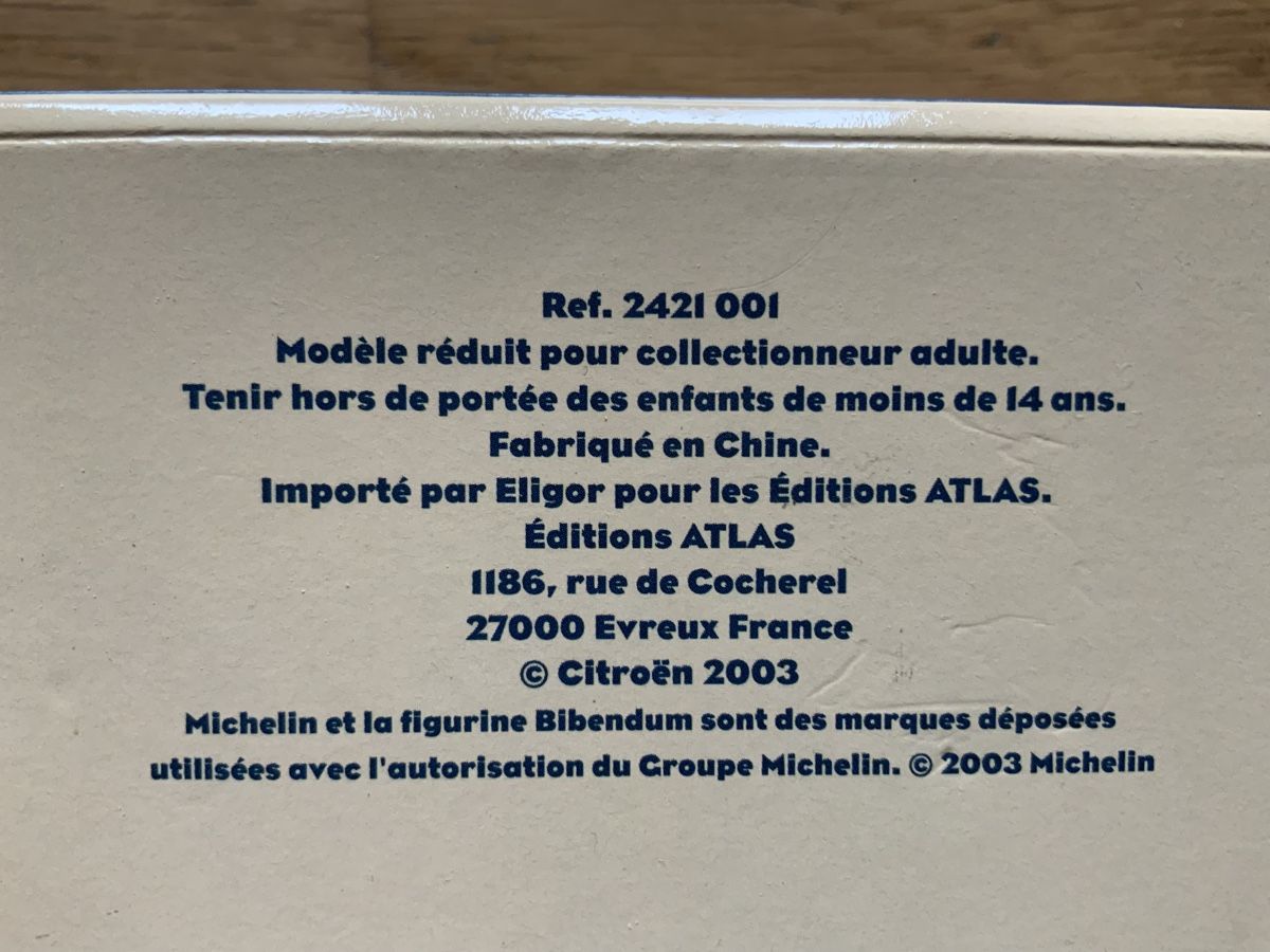 Citroën Modellini d'auto: CITROËN H MICHELIN 1:43 – Nuovo e nell'imballaggio originale da Frauenfeld venduto da CSM71 4