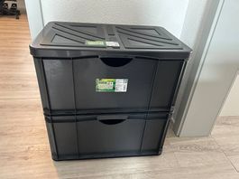2x Oecoplan Kisten 60l & 1x Deckel