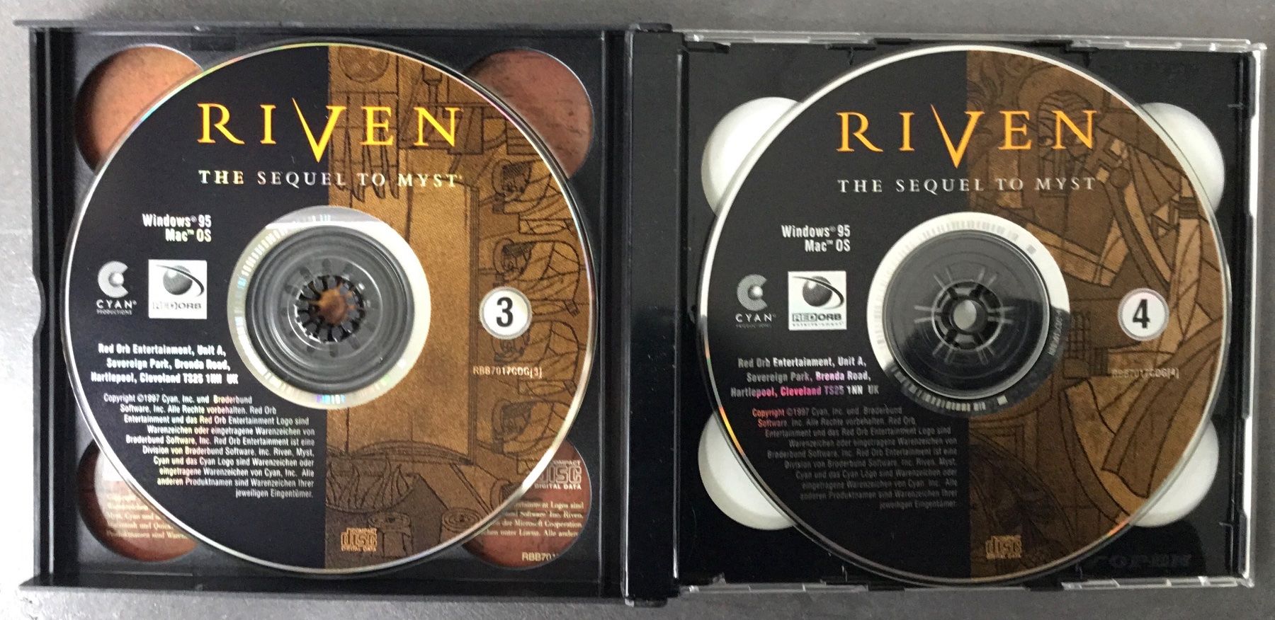 PCs: PC/Mac game RIVEN (1997) – D'occasion à Eggersriet par Wiese61 3