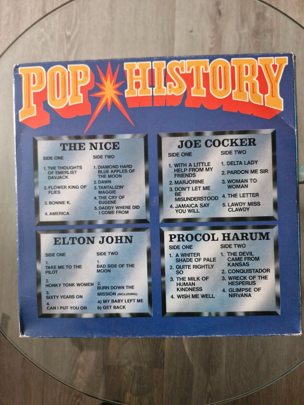 Dischi in vinile: 4 LP-Set -Pop History - Nice / Cocker / Elton John / Procol – Usato da Aadorf venduto da MediaGuru 1