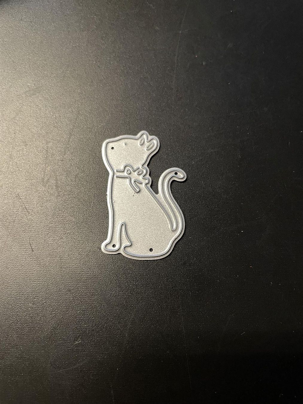 Sciablone: KLEINE KATZE STANZSCHABLONE – Nuovo e nell'imballaggio originale da Affoltern am Albis venduto da scrapbooking