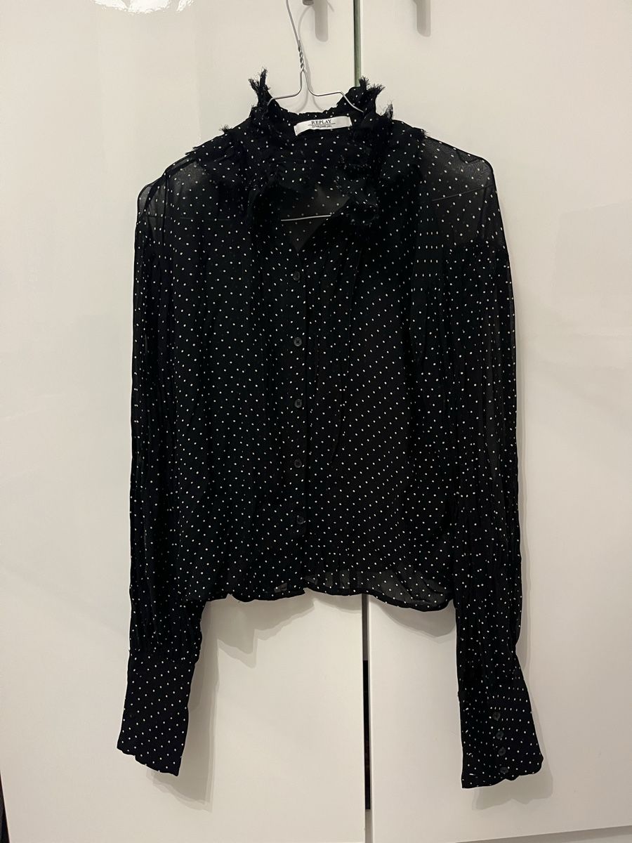 Replay Blusen: Chemise élégante REPLAY de taille S 100% viscose – Neu (gemäss Beschreibung) aus Aigle von sow_m7gm 4
