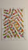 Tableau Abstrait Moderne, Couleurs Vives, Unique !🎨🖌️🖼️