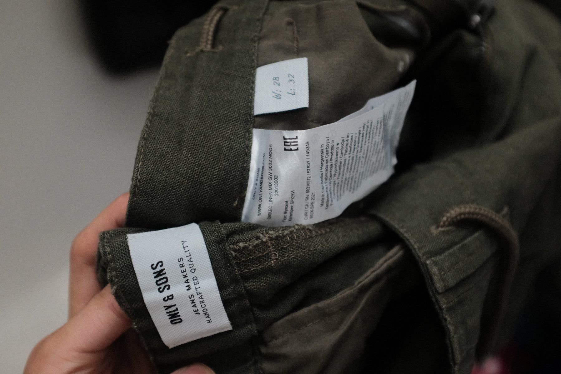 Pantaloni: Stoffhose von Only & Sons – Usato da Zürich venduto da Leistong 5