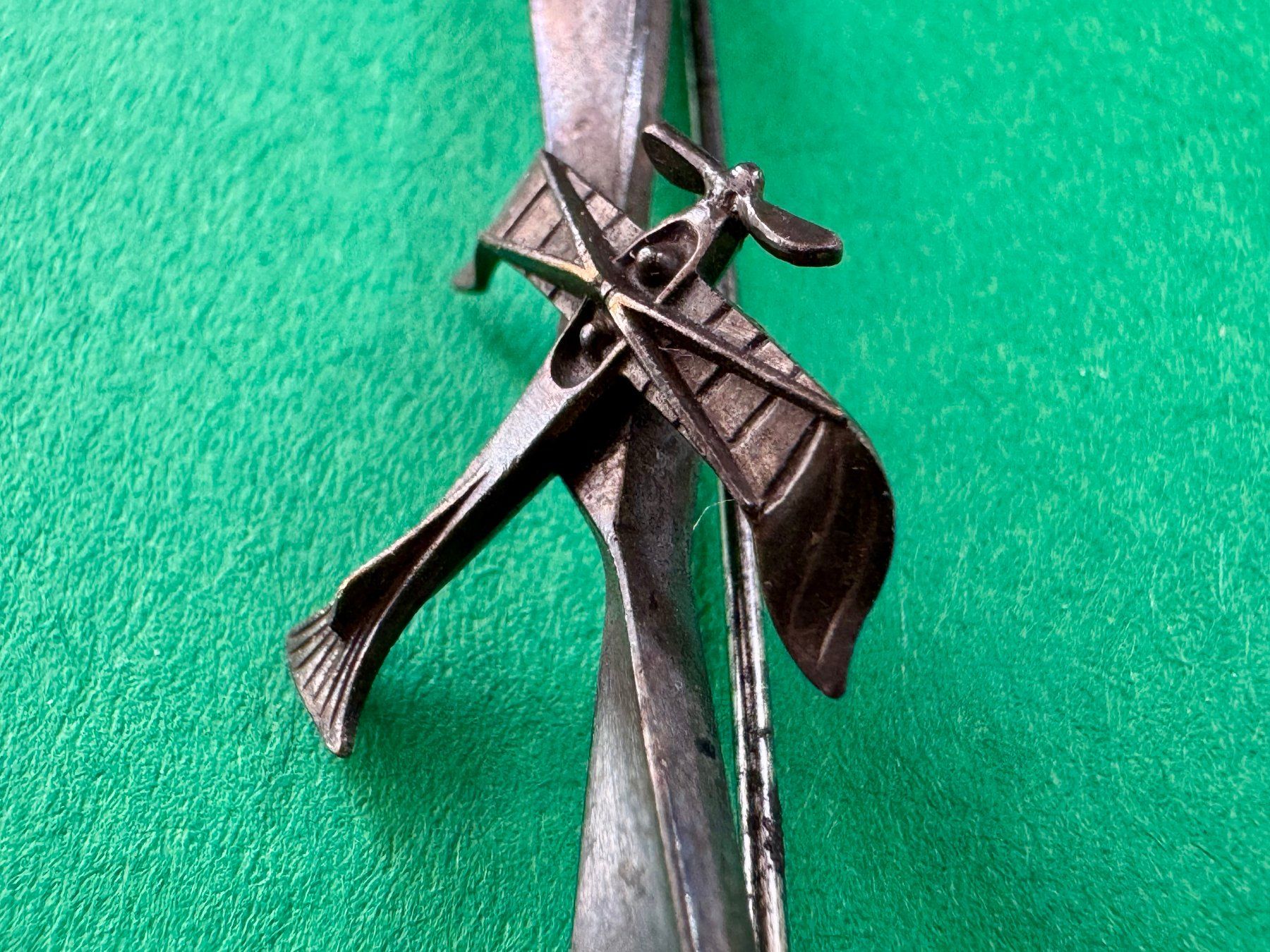 Spille & Fermagli: Krawattennadel, um 1920, Silber – Usato da Laufenburg venduto da Chris01032