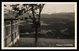 AK Röthenbach, Kurhaus Chuderhüsi mit Panoramablick in Tal