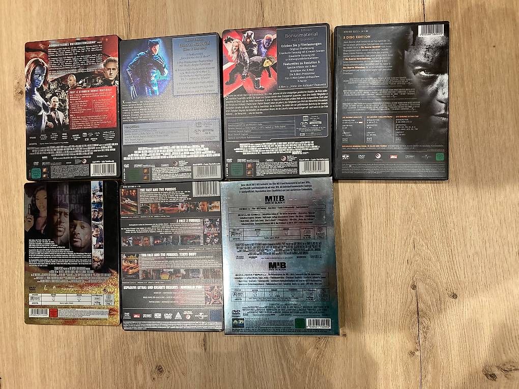 Tutti i DVDs: DVD Special Edition Metallbox Sammlung – Usato da Winterthur venduto da Masterdan 1