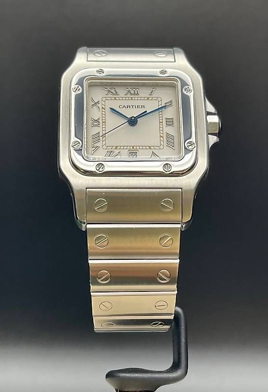 Orologi: Cartier Santos Galbée Ref. W20025D6  – Usato da Lugano venduto da luganotopwatches 1