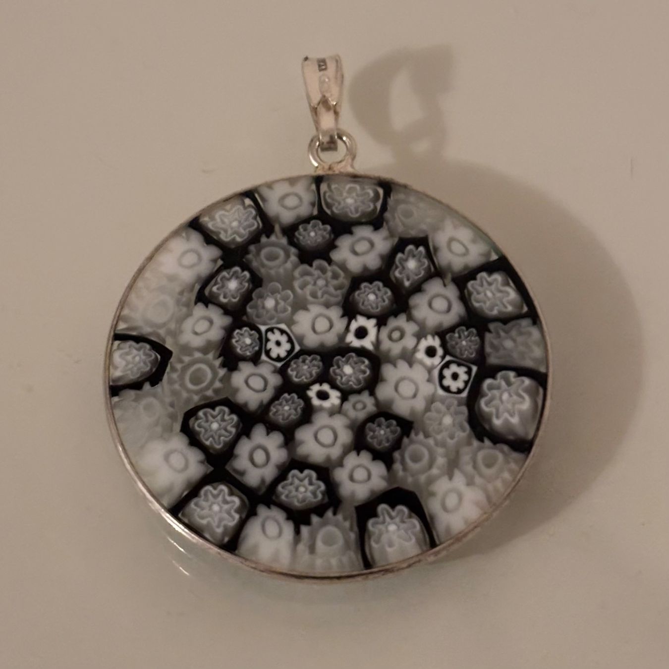 Ciondoli: Silver Murano Glass Necklace Pendant – Usato da Berneck venduto da mlb_ch99