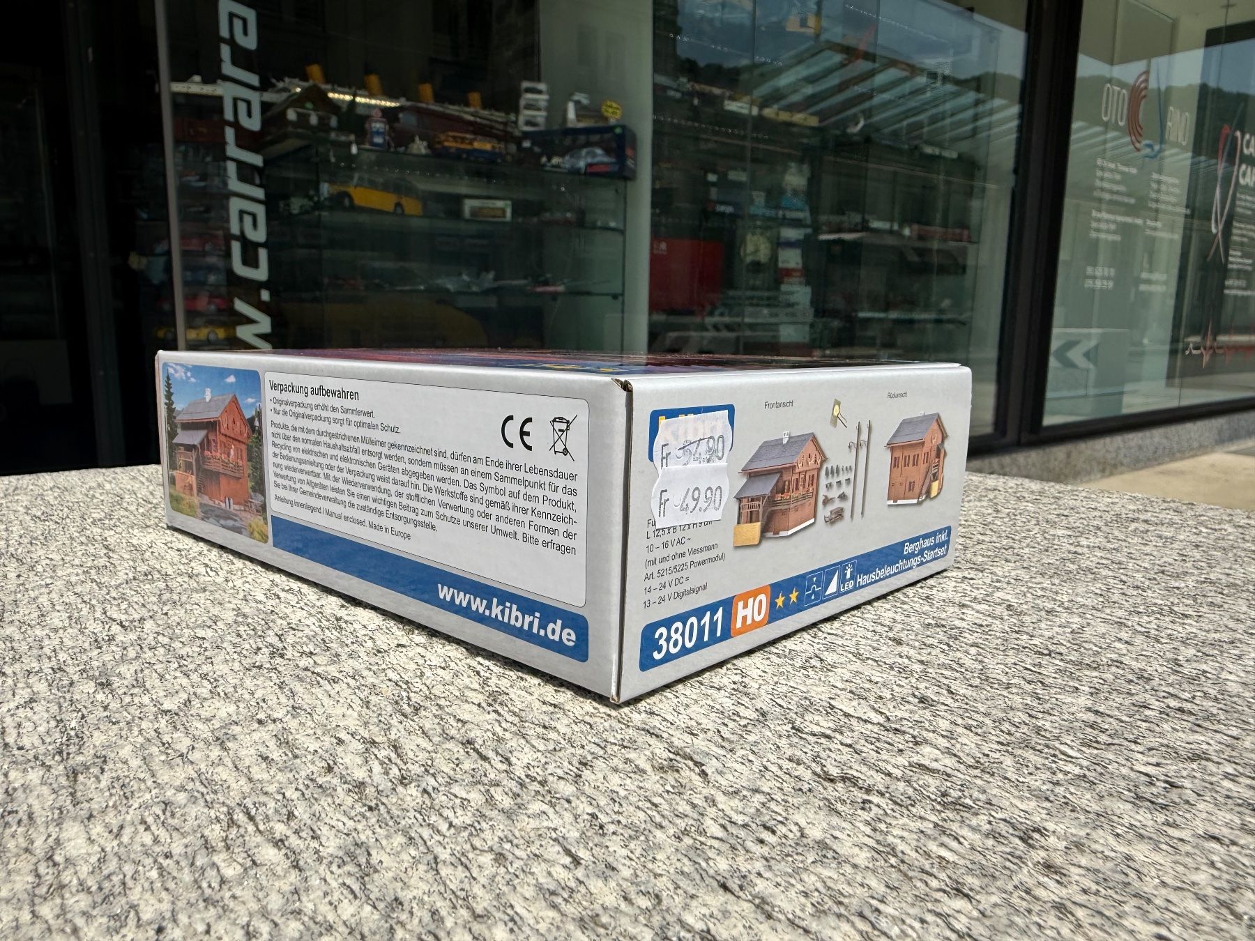 Kibri Modelleisenbahnen: Kibri 38011 Berghaus – Neu und originalverpackt aus Chiasso von Carrara-Modellismo 1