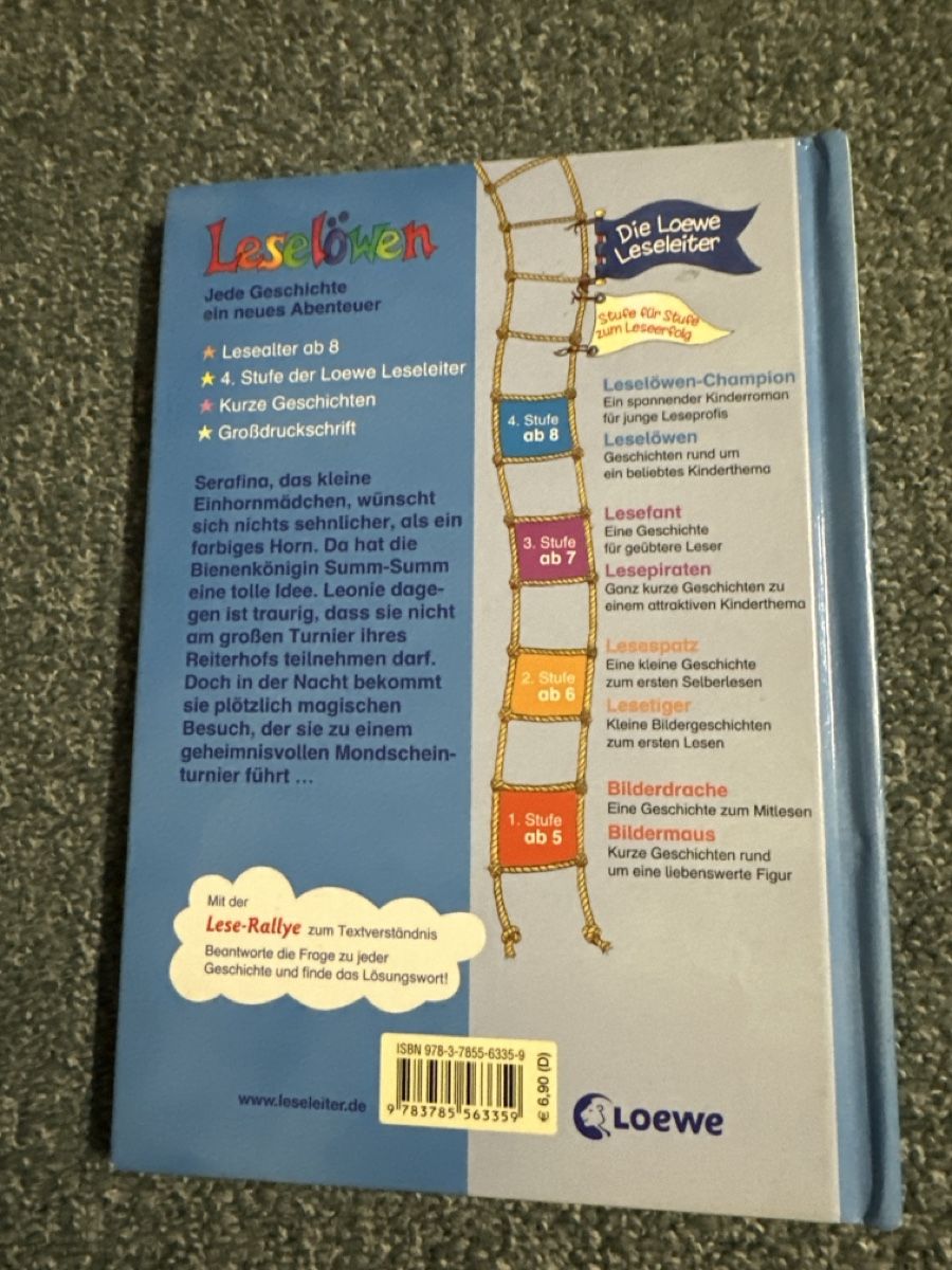 Libri: Malbuch Pferde und Ponys / Leselöwen – Nuovo (secondo la descrizione) da Baltschieder venduto da YmroBe 2